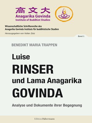 cover image of Luise Rinser und Lama Anagarika Govinda